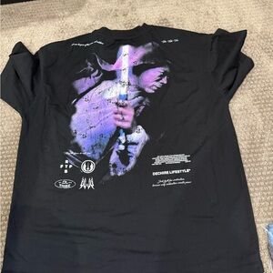 Star Wars mace windu gym tee used once